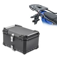 Set Topcase + Gepäckträger passend für Yamaha Tenere 700 19-24 schwarz Bagtecs XB65
