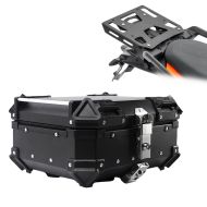 Set Topcase + Gepäckträger passend für KTM 1290 Super Adventure S / R 21-24 Bagtecs XB28 schwarz