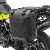 Sacoche de selle moto imperméable Bagtecs IPX 35L poche latérale noire