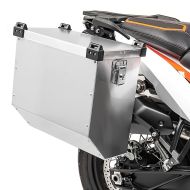 Motorrad Alukoffer passend für Ducati Scrambler Sixty2 Bagtecs Atlas 41l Aluminium-Seitenkoffer