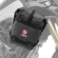 Sacoche compatible avec pare carter moto etanche 10L Dry Bag Bagtecs K4