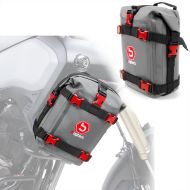 Set Sturzbügeltaschen Bagtecs G3R passend für Motorrad Schutzbügel wasserdicht 2x 6Ltr Paar