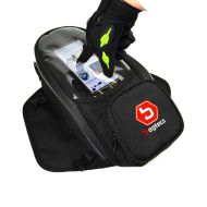 Set: Hecktasche WP35 für Beifahrersitz 35 Liter orange + Tankrucksack Magnet TR6 mit Handytasche_1