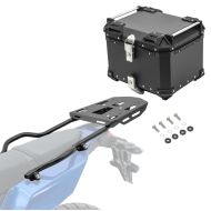 Set Alu Topcase + Träger passend für Yamaha Tenere 700 19-24 XB45 schwarz Bagtecs