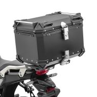 Alu Topcase passend für Benelli TRK 502 / X Aluminium Bagtecs XB55 schwarz