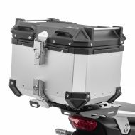 Alu Topcase passend für BMW R 80 G/S / S 1000 XR Aluminium Bagtecs XB35 silber