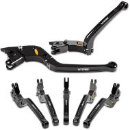 Bremshebel und Kupplungshebel VX-SF passend für Benelli Century Racer 1130 11-12 V-Trec Hebelset klappbar mit ABE
