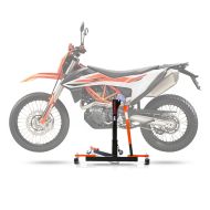 Zentralständer passend für KTM 690 Enduro / R 19-24 orange Motorradheber ConStands Power-Evo