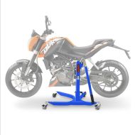 Lève moto centrale compatible avec KTM 390 Duke 13-16 bleu ConStands Power-Classic