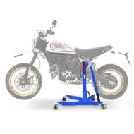 Zentralständer passend für Ducati Scrambler Desert Sled 17-22 blau Motorradheber ConStands Power-Classic