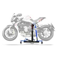 Lève moto centrale compatible avec MV Agusta Brutale 800 Dragster/RR/RC/SCS/Rosso 14-24 bleu ConStands Power-Evo