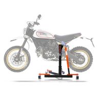 Zentralständer passend für Ducati Scrambler Desert Sled 17-22 orange Motorradheber ConStands Power-Evo
