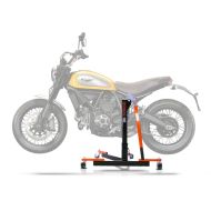 Zentralständer passend für Ducati Scrambler 15-17 orange Motorradheber ConStands Power-Evo
