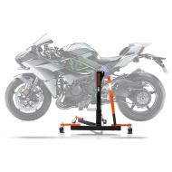 Lève moto centrale compatible avec Kawasaki Ninja H2 / Carbon / H2R 15-20 orange ConStands Power-Evo