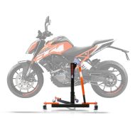 Zentralständer passend für KTM 125 / 390 Duke 17-24 orange Motorradheber ConStands Power-Evo