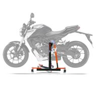 Lève moto centrale compatible avec Honda CB 125 R 18-25 orange ConStands Power-Evo