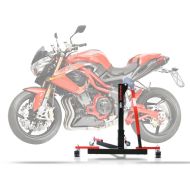 Lève moto centrale compatible avec Benelli TnT 899 08-16 rouge ConStands Power-Evo