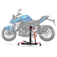 Lève moto centrale compatible avec Suzuki GSX-S 950 22-25 rouge ConStands Power-Evo