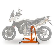 Lève moto centrale compatible avec KTM 990 Supermoto SM T 09-12 orange ConStands Power-Classic