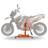 Zentralständer passend für KTM 990 Supermoto SM / R 08-13 orange Motorradheber ConStands Power-Classic
