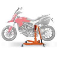 Zentralständer passend für Ducati Hyperstrada 13-15 orange Motorradheber ConStands Power-Classic