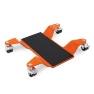 Rangierhilfe passend für Piaggio MP3 Sport 500 / 350 / 300 Rangierplatte Orange