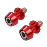 Motorrad Prismabuchsen-Racingadapter Motea Assen M6 rot