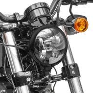 Hauptscheinwerfer LED 5,75 Zoll für Harley Sportster Forty-Eight 48 10-20 schwarz von Craftride_1