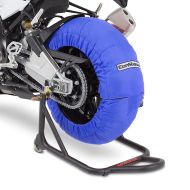 Reifenwärmer Set passend für Yamaha YZF-R6 YZF-R1 ConStands Laguna Seca 60-80°C blau