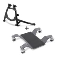 Hauptständer mit ABE + Rangierhilfe passend für Yamaha TDM 900 02-13 Rangierplatte