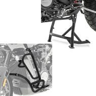 Set Béquille centrale + Pare carter haut et bas compatible avec Harley Davidson Pan America 1250 / Special 21-24