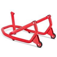 Motorrad Lenkkopf Montageständer Constands V4 rot ohne Adapter