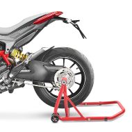 Einarmständer passend für Ducati Hypermotard 821 13-15 Montageständer ConStands Single-Classic rot