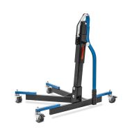 Zentralständer ohne Adapterplatte blau Motorradheber ConStands Power-Evo