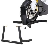 Set Béquille d'atelier compatible avec KTM 390 Adventure / Duke Center Pro et Bloque roue Easy Plus ConStands S-E1