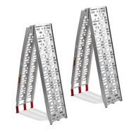 Set 2x Rampe de chargement pour Quad ATV compatible avec Polaris Scrambler 1000 / 850 680 kg pliable Constands Alu I