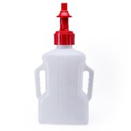 Bidon de réservoir rapide 10 litres compatible avec Motocross, Enduro bidon Constands rouge