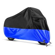 Abdeckplane passend für Honda Rebel 500 CMX VFR 750 F / R VFR 800 F Craftride XL in schwarz-blau