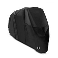 Motorrad Abdeckplane Craftride XL Abdeckhaube in schwarz