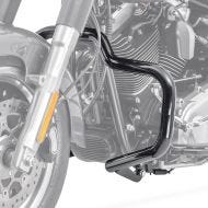 Pare cylindre Mustache compatible avec Harley Davidson Softail 2000-2017 noir Craftride