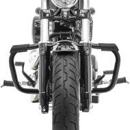 Pare carter compatible avec Harley Davidson Sportster Forty-Eight 48 (XL 1200 X) 10-20 Craftride Mustache noir