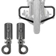 Sturzbügel mit Fussrasten 38mm Set passend für Chopper / Custombikes 18-24 Craftride FS1 Mustache schwarz
