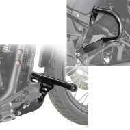 Pare carter + Protection de sacoche arrière compatible avec Harley Davidson Softail Low Rider ST 22-24 Craftride