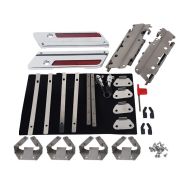 Scharnier Set passend für Harley Davidson Electra Glide Classic 94-12 für Seitenkoffer & Satteltaschen Craftride