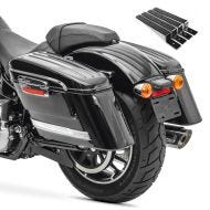 Sacoches rigides compatible avec moto custom Springer + support Craftride SC6 CB15346