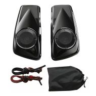 Seitenkoffer-Deckel mit 6.5" Lautsprecher Craftride passend für Harley Davidson Touring 14-24 schwarz