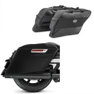 Seitenkoffer Stretched passend für Harley Davidson Touring 14-24 mit Innentaschen Stretched unlackiert