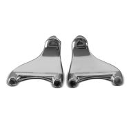 Support Repose-pieds de passager compatible avec Harley Davidson Sportster 04-13 chrome Craftride