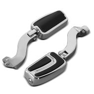 repose pieds passager et support compatible avec Harley Davidson Road King 94-23 W1 chrome Craftride