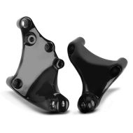 Support Repose-pieds de passager compatible avec Harley Davidson Sportster 14-20 noir Craftride